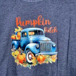 NWOT Handcrafted Truck Pumpkin Patch Shirt
